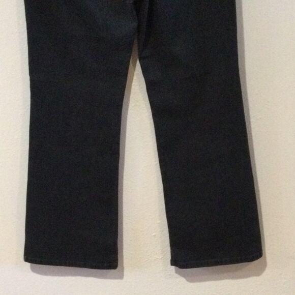 Levi's Black Perfectly Slimming Bootcut 512 Jeans Size 12 - Picture 6 of 16
